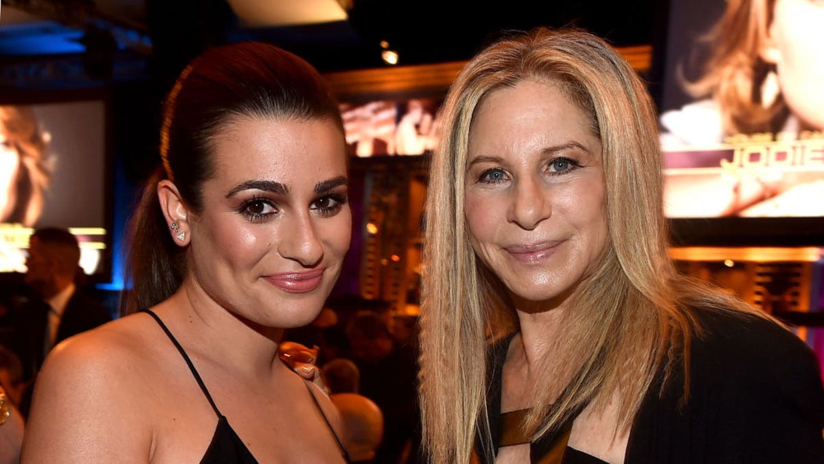 lea michele barbra streisand