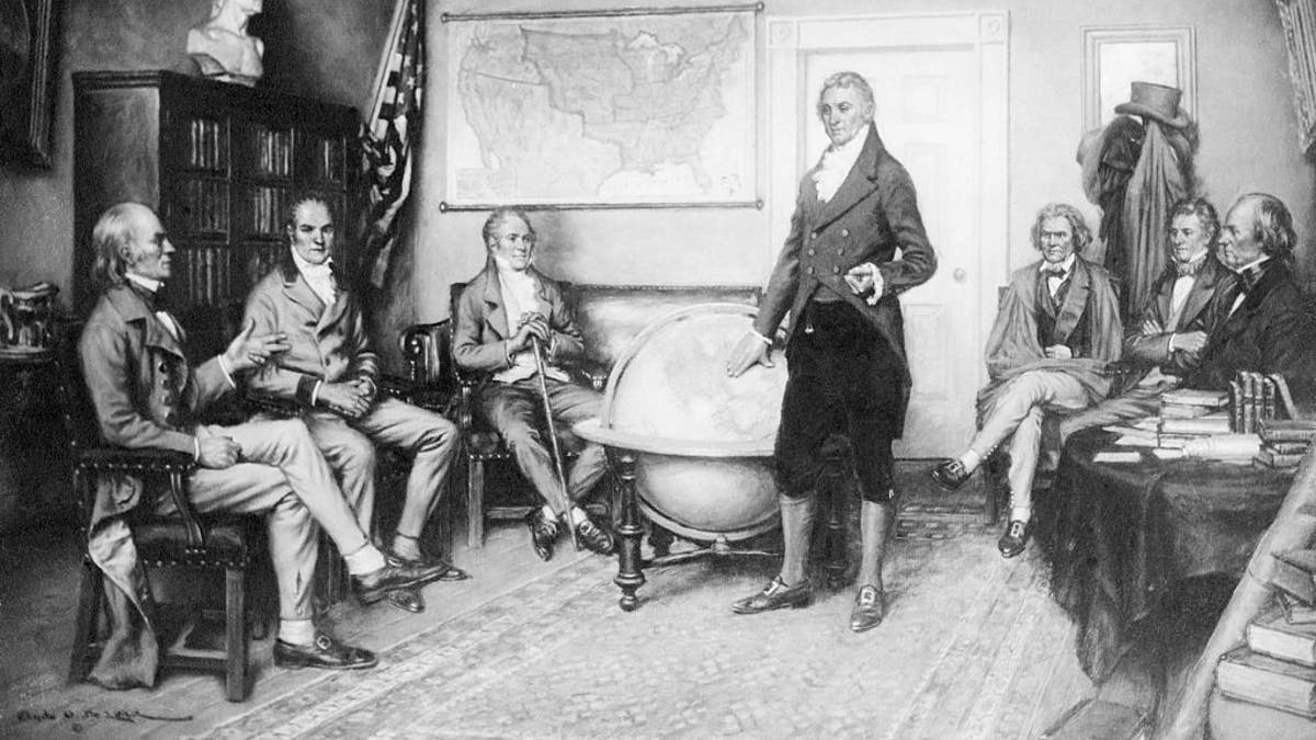 President Monroe and the Cabinet