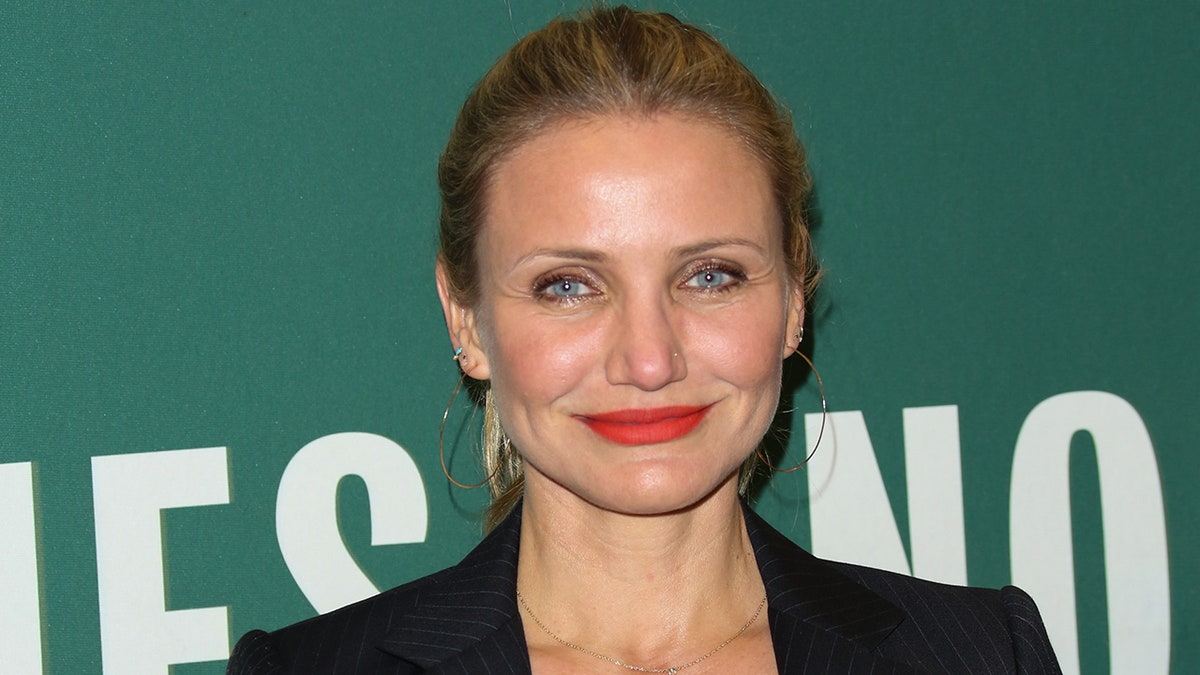 Cameron Diaz at her book launch