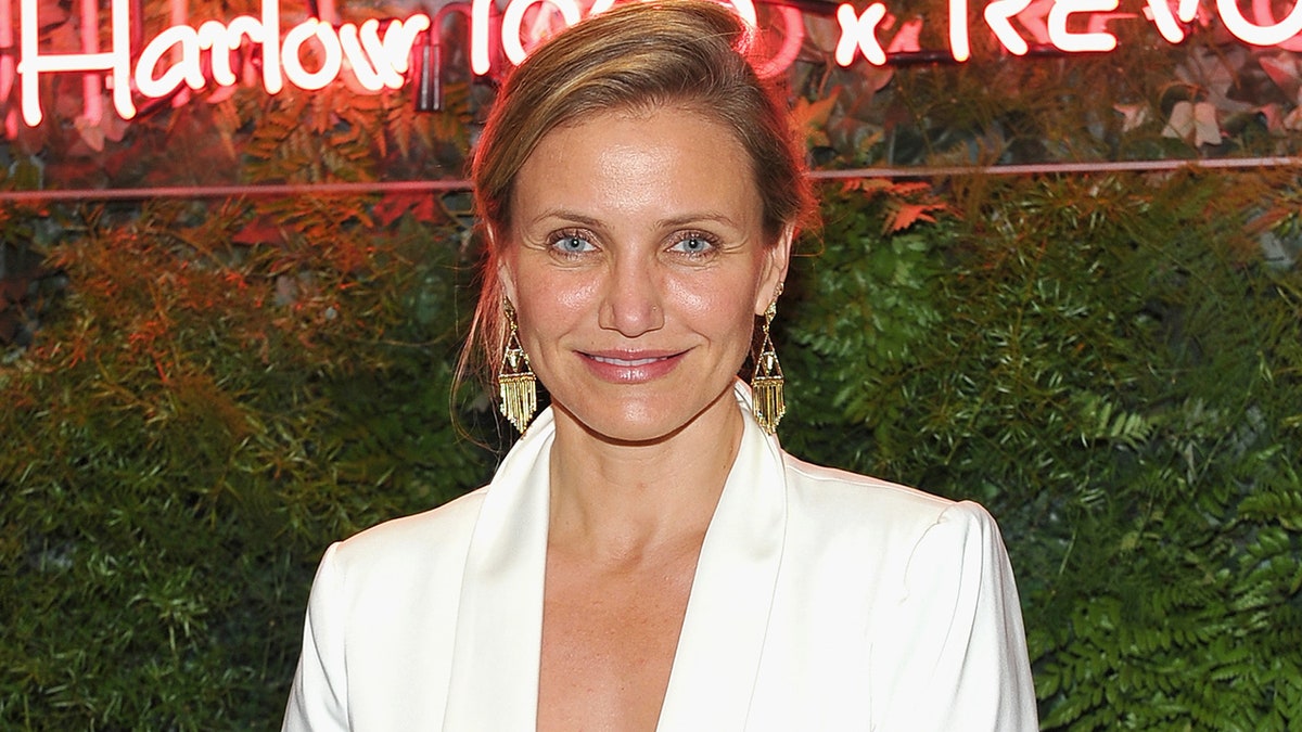 Cameron Diaz at House of Harlow opening