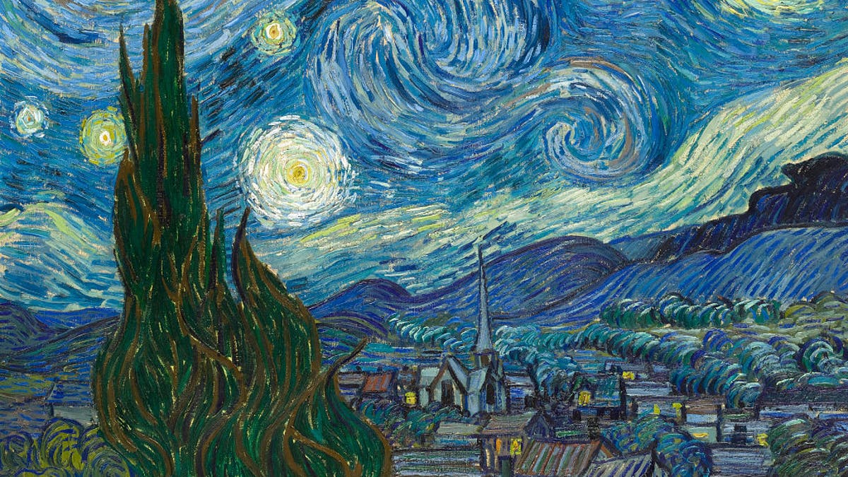 La noche estrellada de Van Gogh