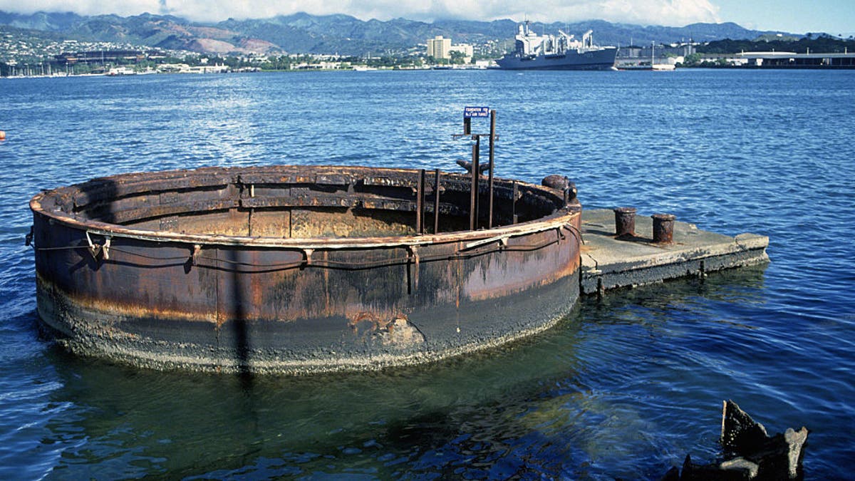 Remains of USS Arizona