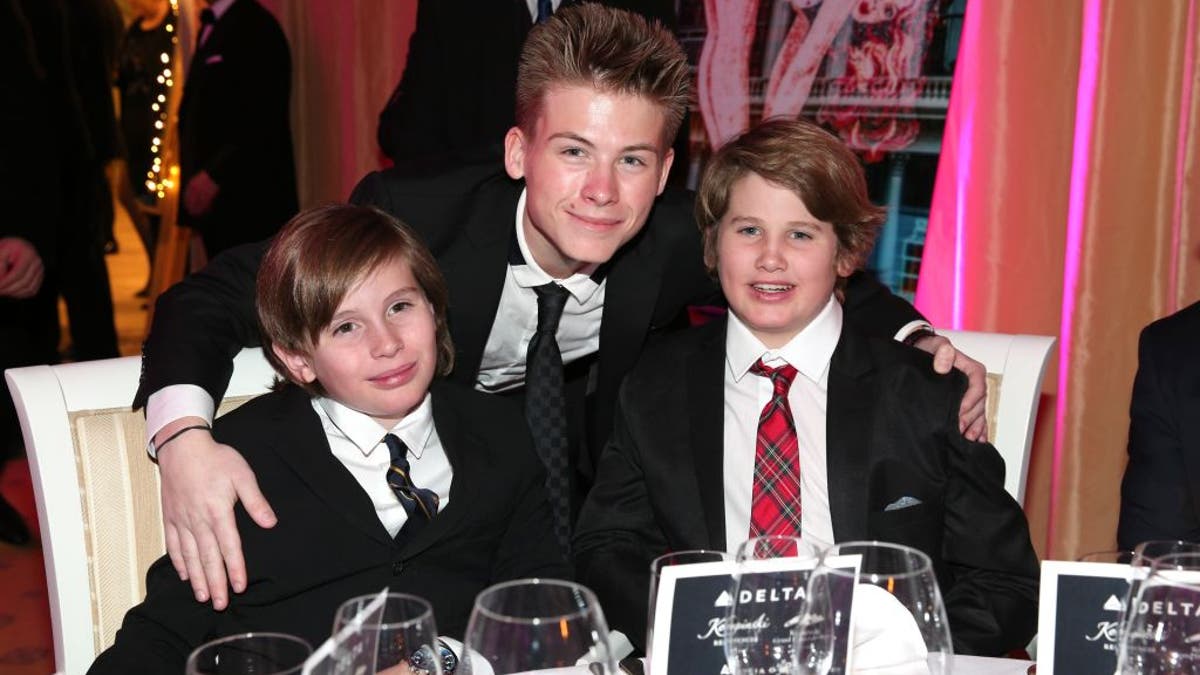 Quinn Kelly Stone, Roan Joseph Bronstein and his brother Laird Vonne Stone,