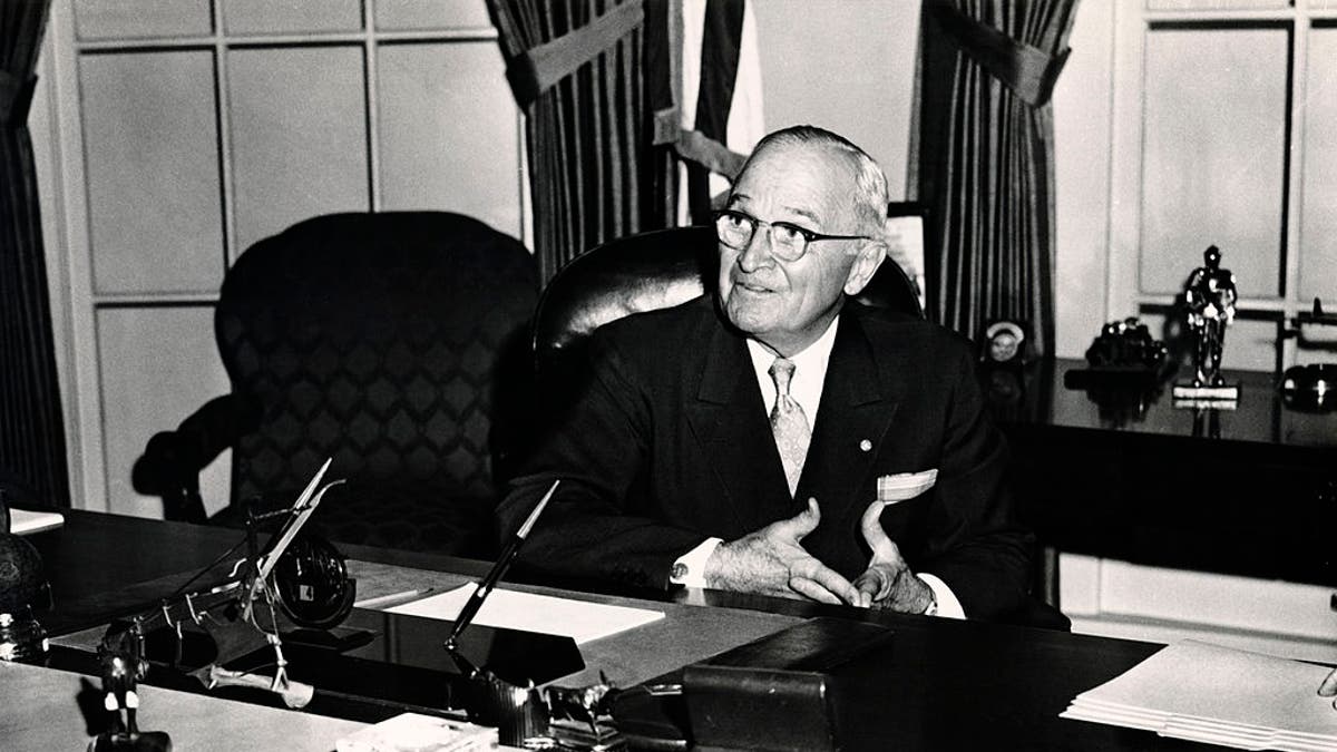 Truman in charge.