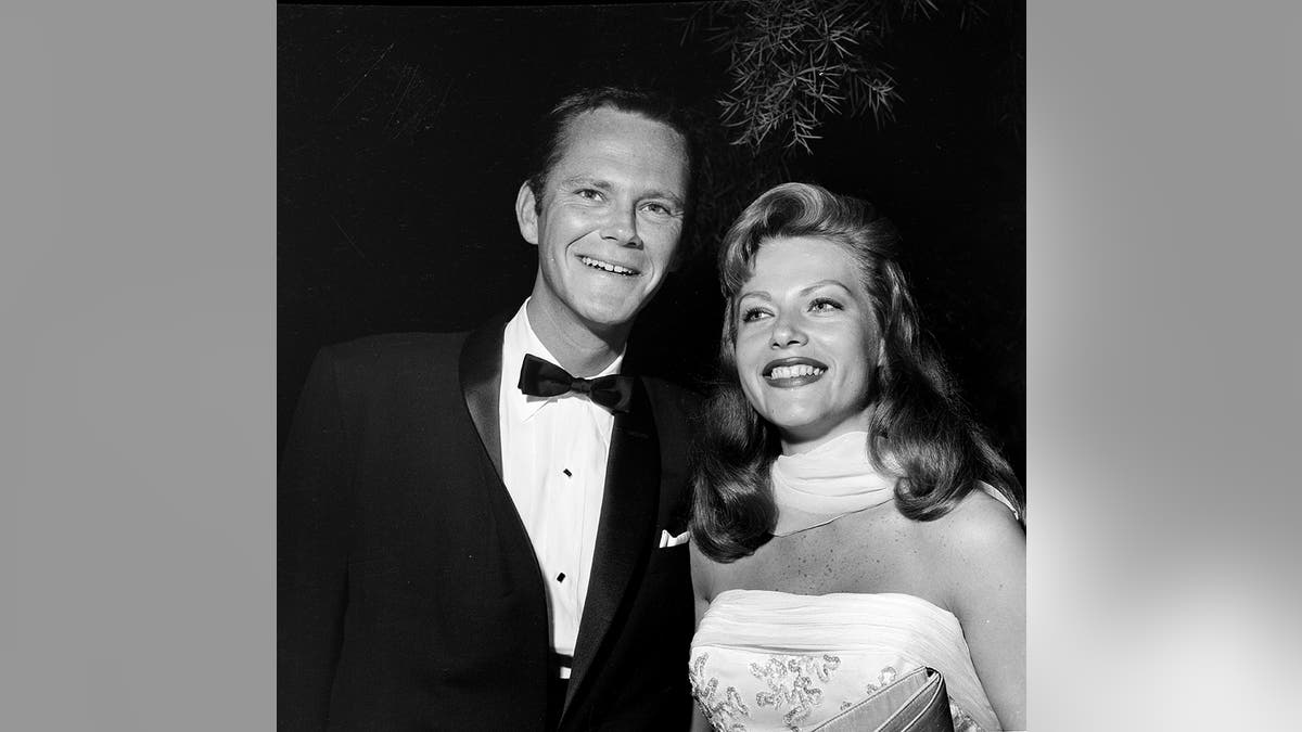 Actor Dick Sargent and June Blair