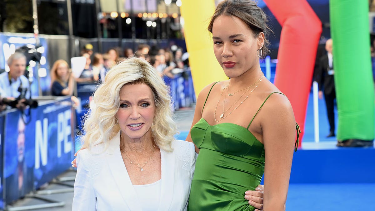 Donna Mills and daughter Chloe attend the UK Premiere of "NOPE"