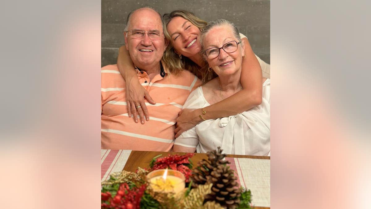 Gisele and her parents