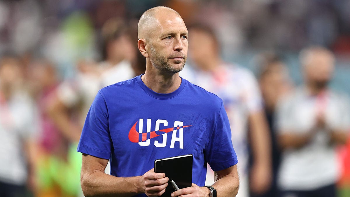 A dejected Gregg Berhalter after a match