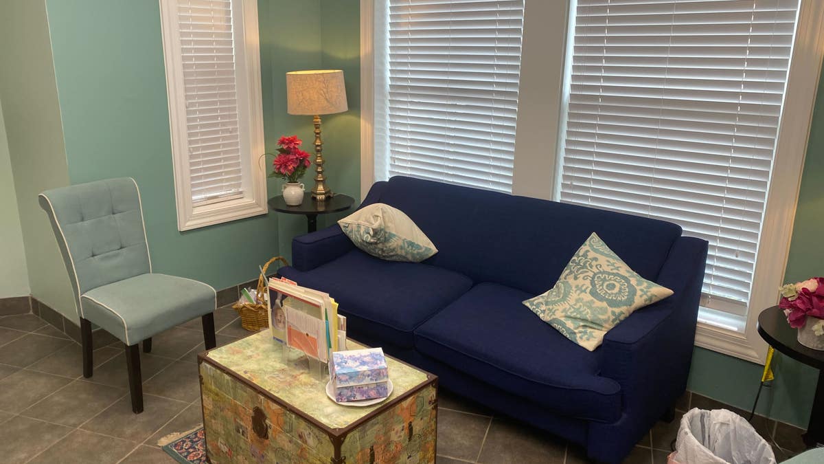 Counseling room at Capitol Hill Pregnancy Center 