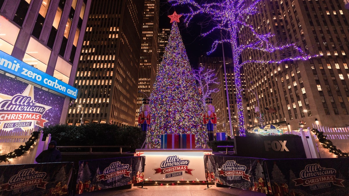 Fox News Árbol de Navidad Plaza del Zorro