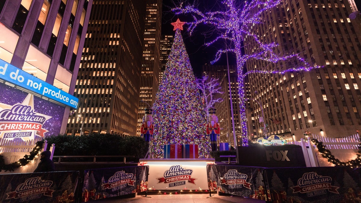 Fox News Christmas Tree Fox Square