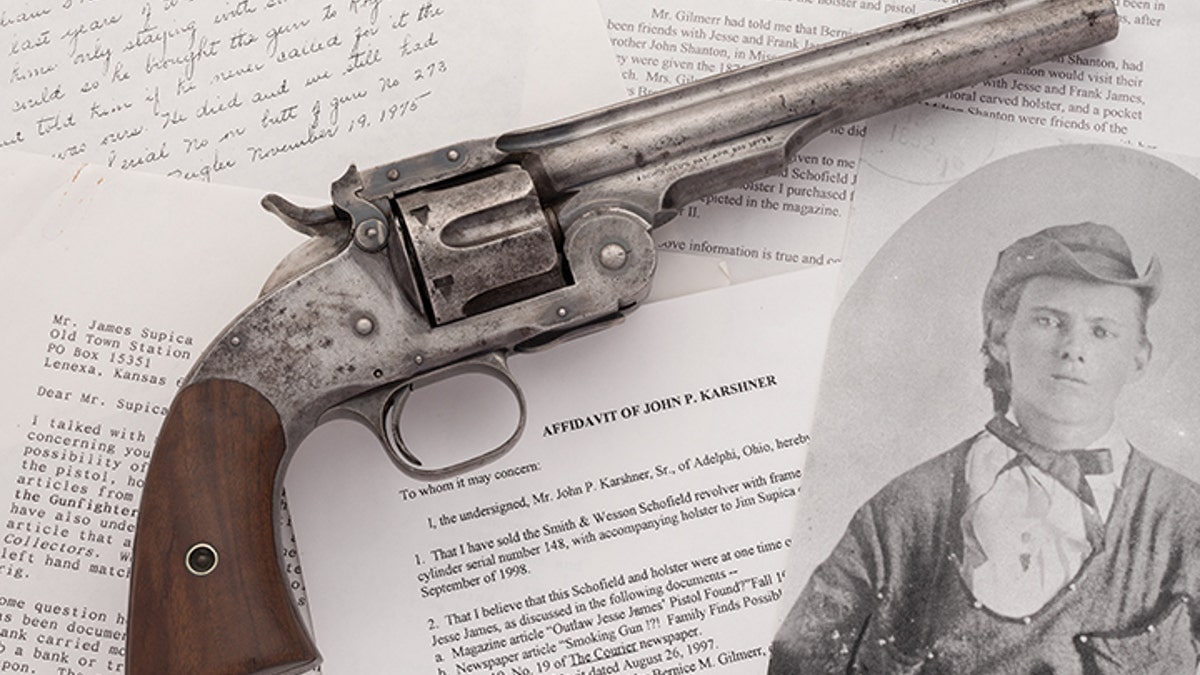 jesse james revolver