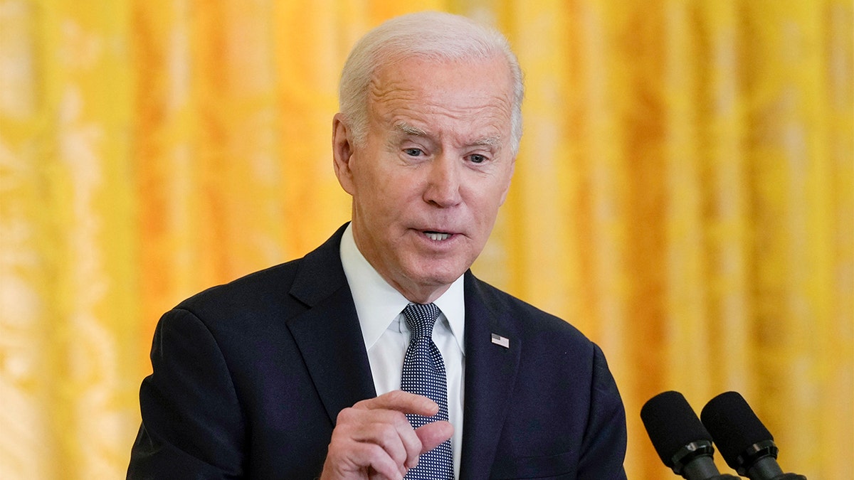 President Biden speaks at the White House