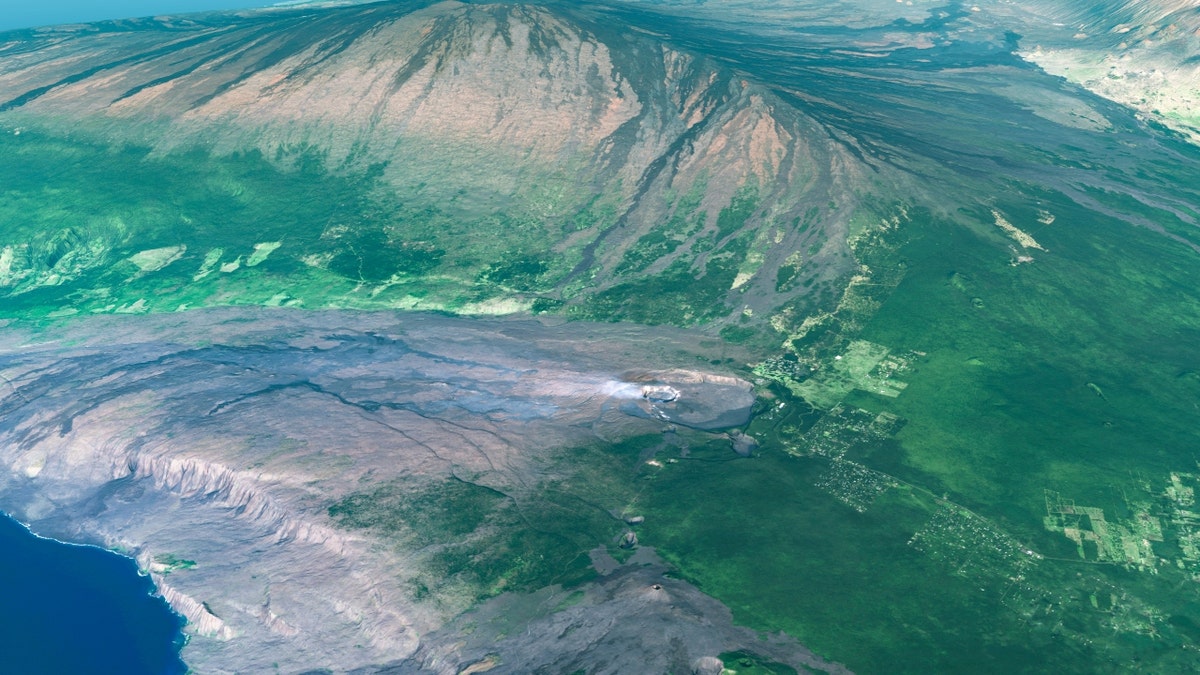 Mount Kilauea in Hawaii