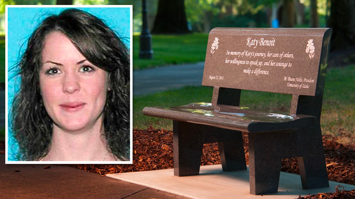 Katy Benoit Memorial bench