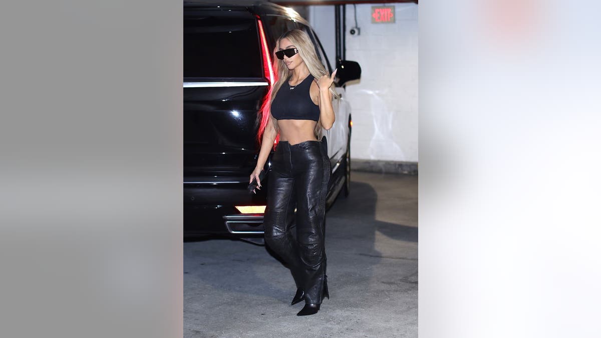 Kim Kardashian spotted in Miami
