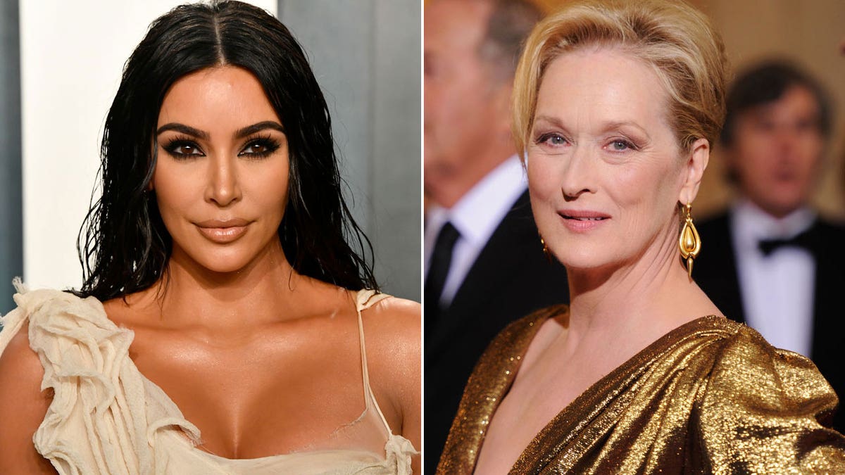 Kim Kardashian and Meryl Streep