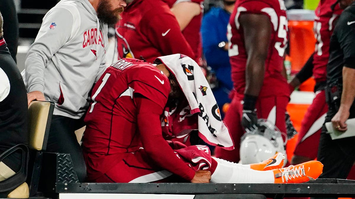 Kyler Murray carted off the field
