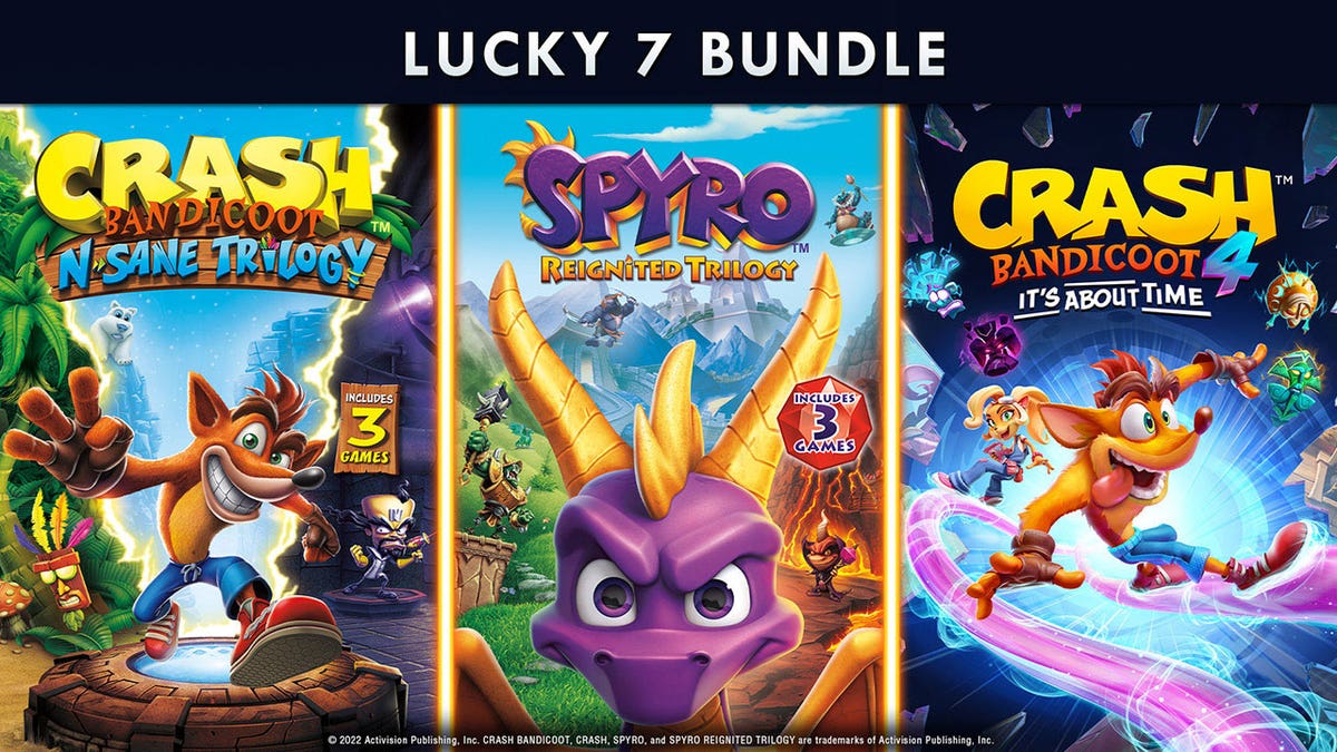 Photo of a video game bundle.