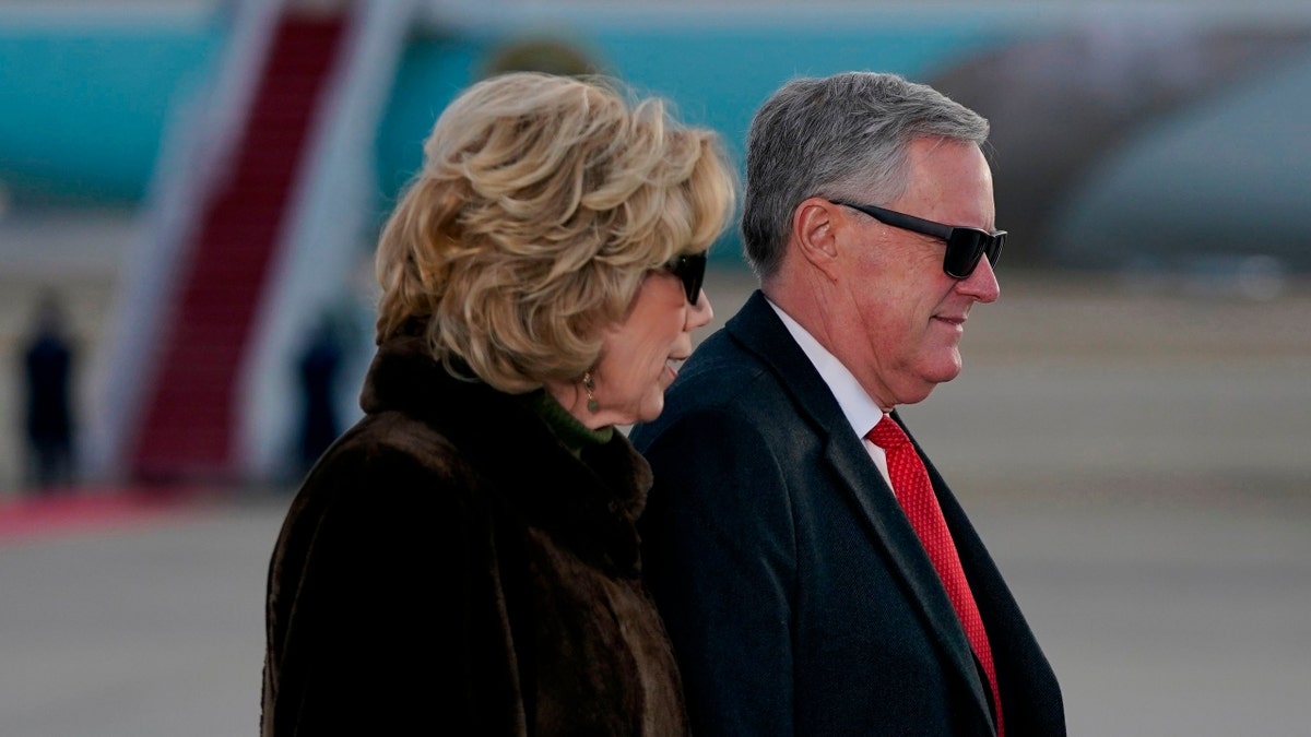 Former White House Chief of Staff Mark Meadows and his wife Debbie Meadows