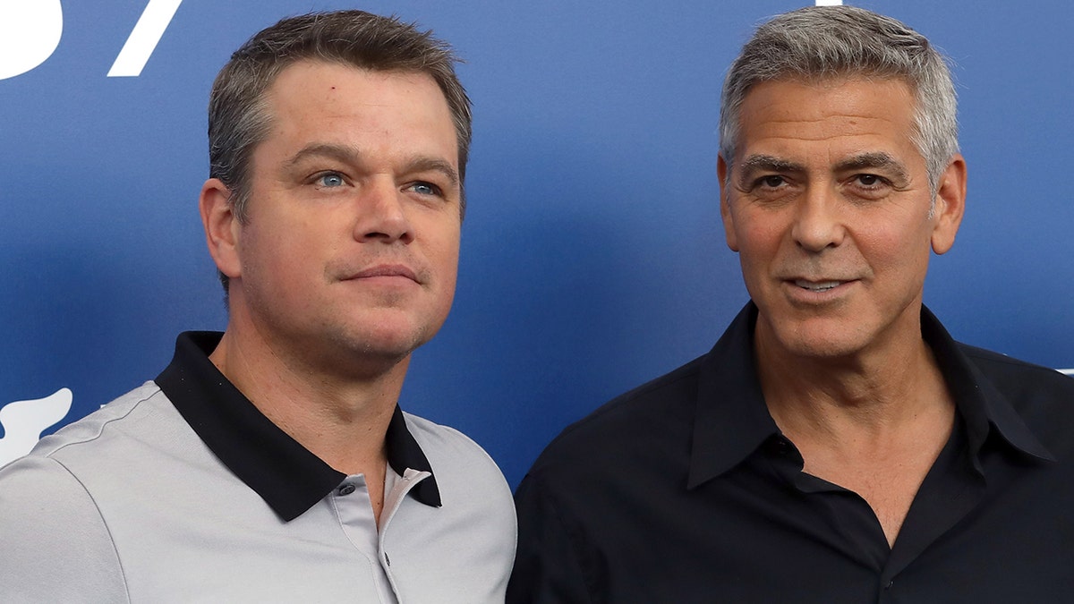 Matt Damon, George Clooney Venice film festival