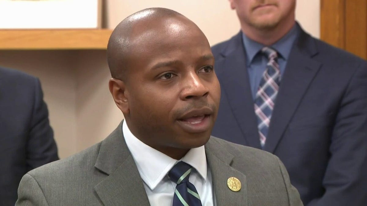 Milwaukee Mayor Cavalier Johnson answers question