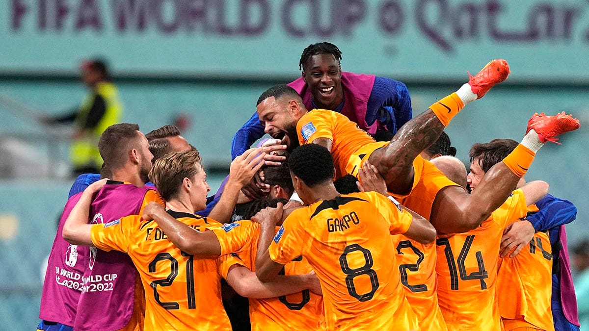 Netherlands celebrates