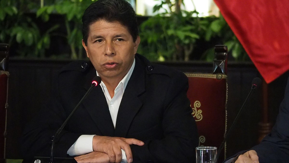 Pedro Castillo, president of Peru