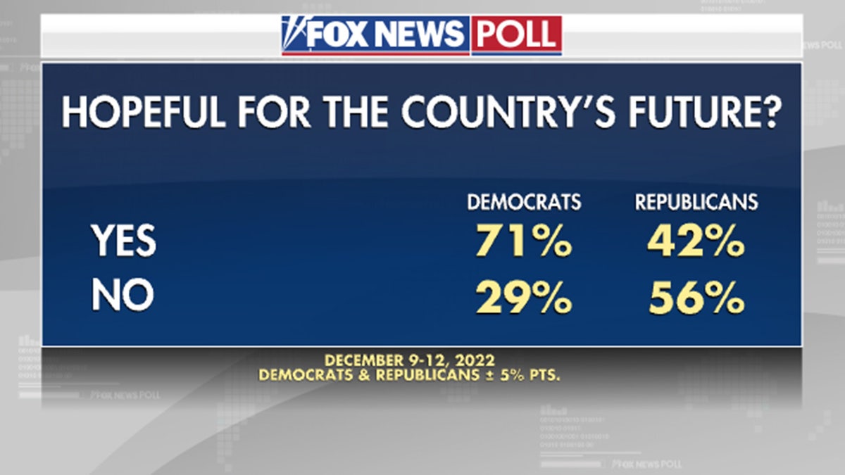 Poll by party of hope for country's future