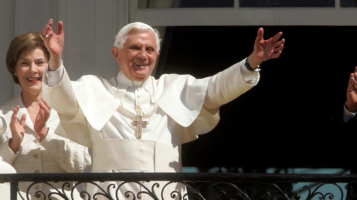 Pope Benedict XVI at White House
