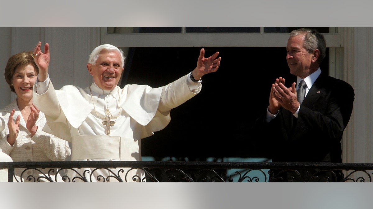 Pope Benedict XVI at White House