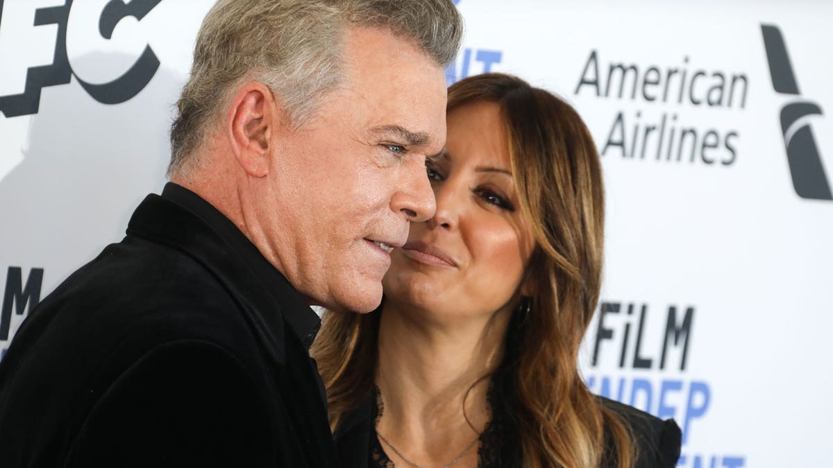 Ray Liotta and Jacy Nittolo on the red carpet