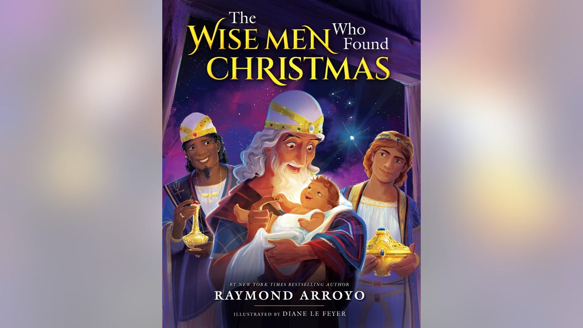 Book cover: The Wise Men Who Found Christmas