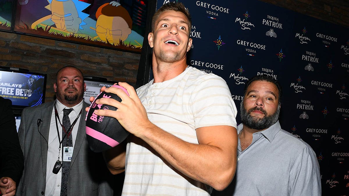 Rob Gronkowski at Mohegan Sun