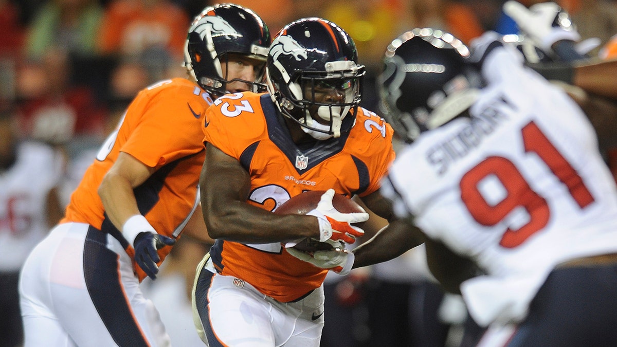 Ronnie Hillman carries the ball