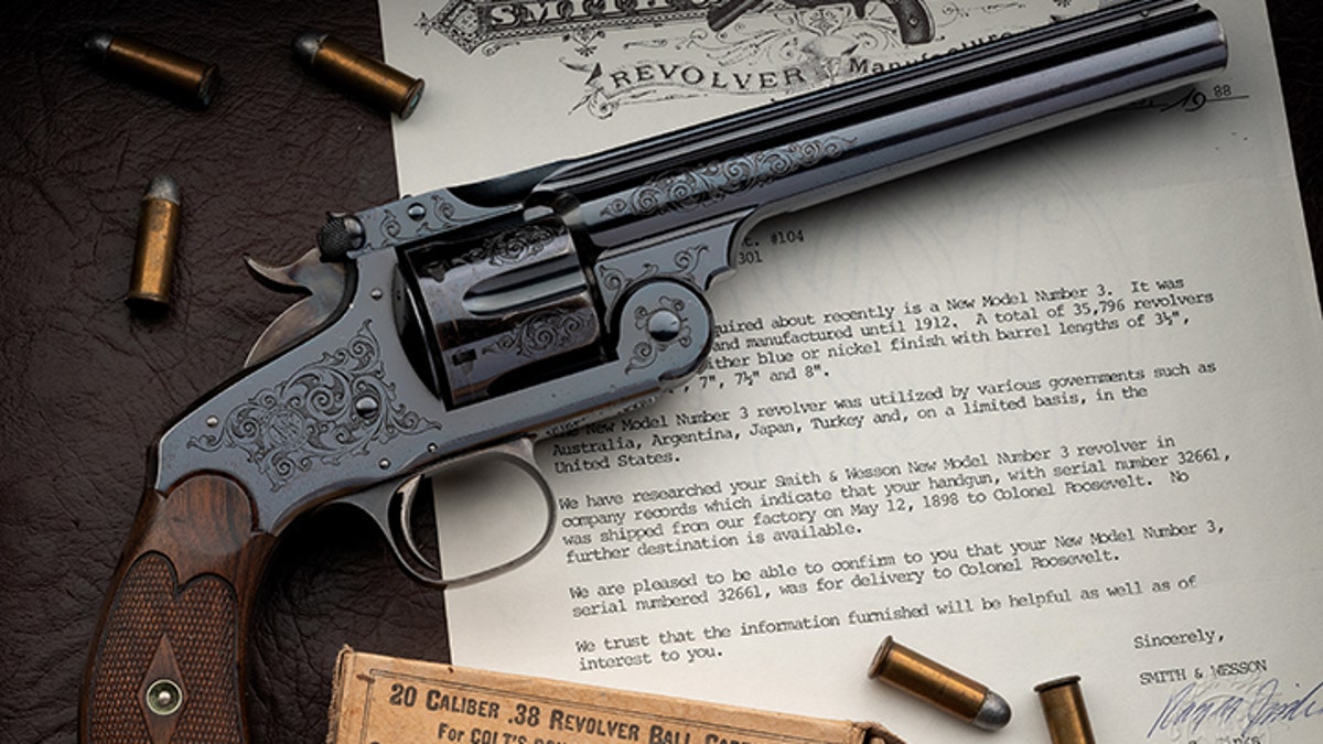 teddy roosevelt revolver