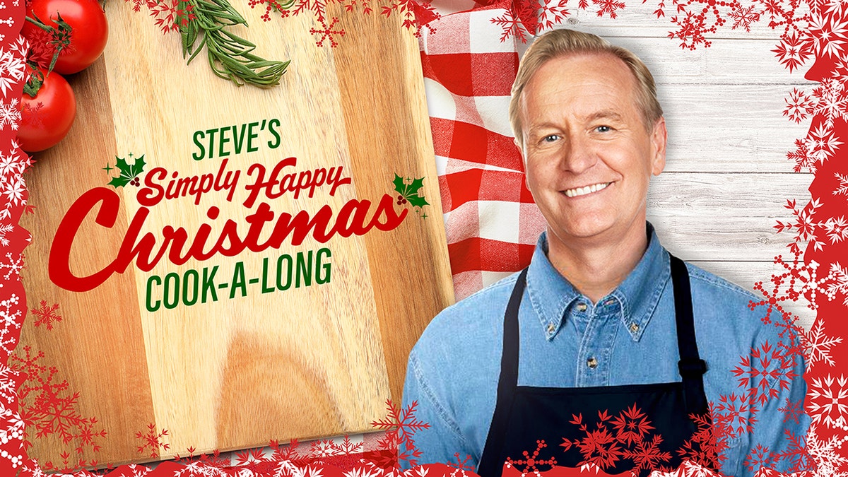 Peter Doocy hosts Christmas cooking show