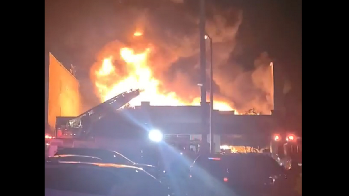 Salvation Army store fire New Jersey