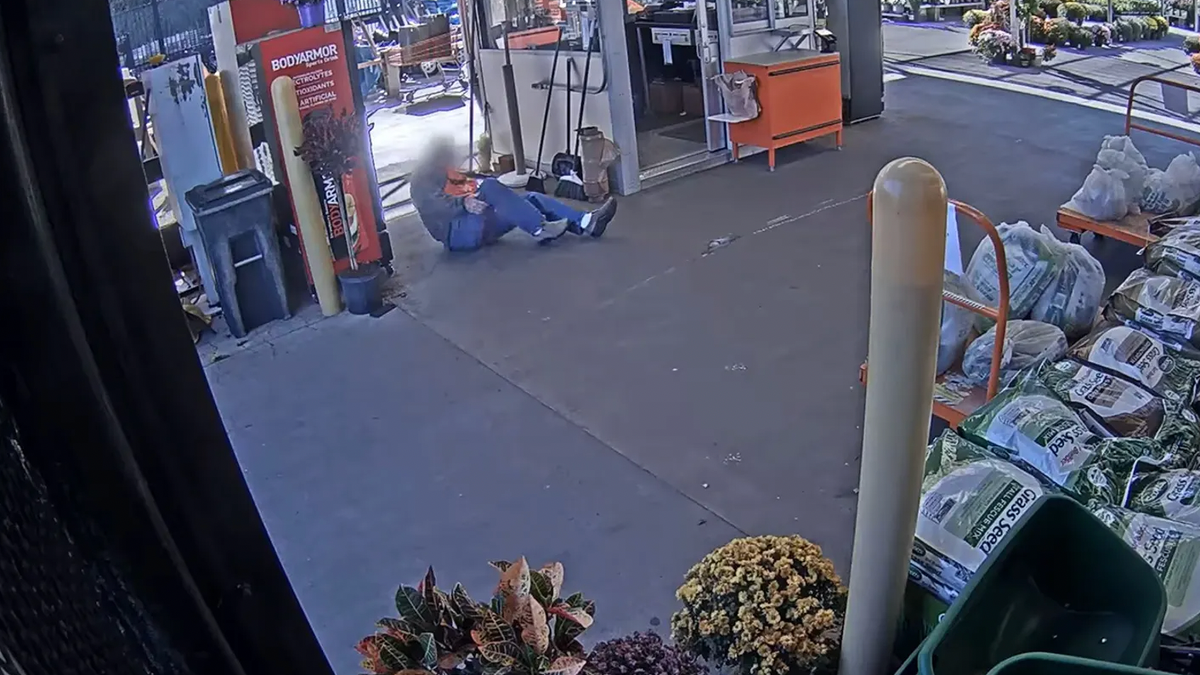 Home Depot worker shoved
