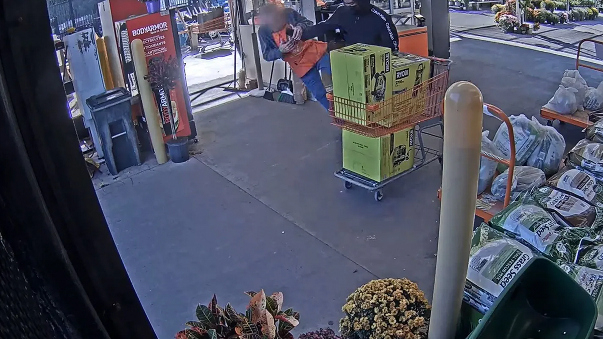 Home Depot worker shoved