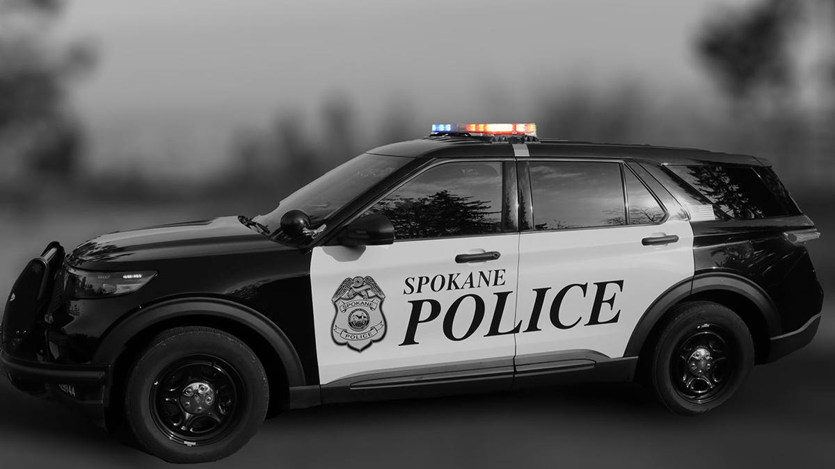 Spokane, Washington, police car