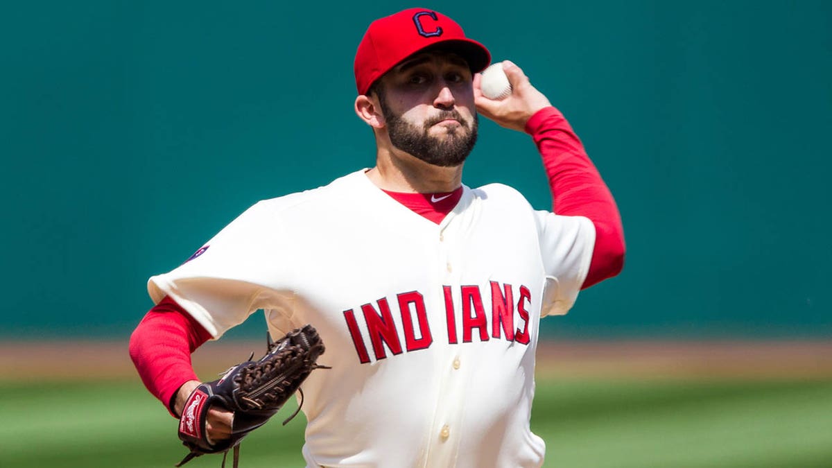 TJ House pitches in Cleveland