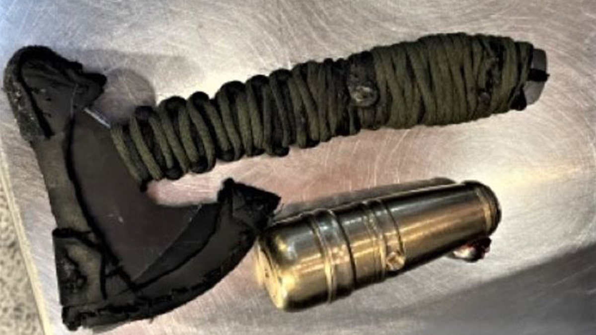 TSA says police confiscated the homemade firearm.?