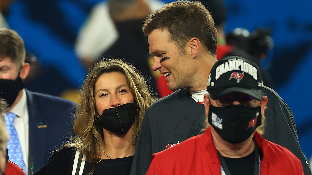 Tom Brady and Gisele in 2021