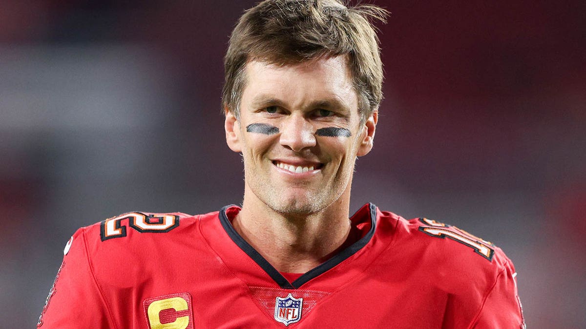 Tom Brady smiles