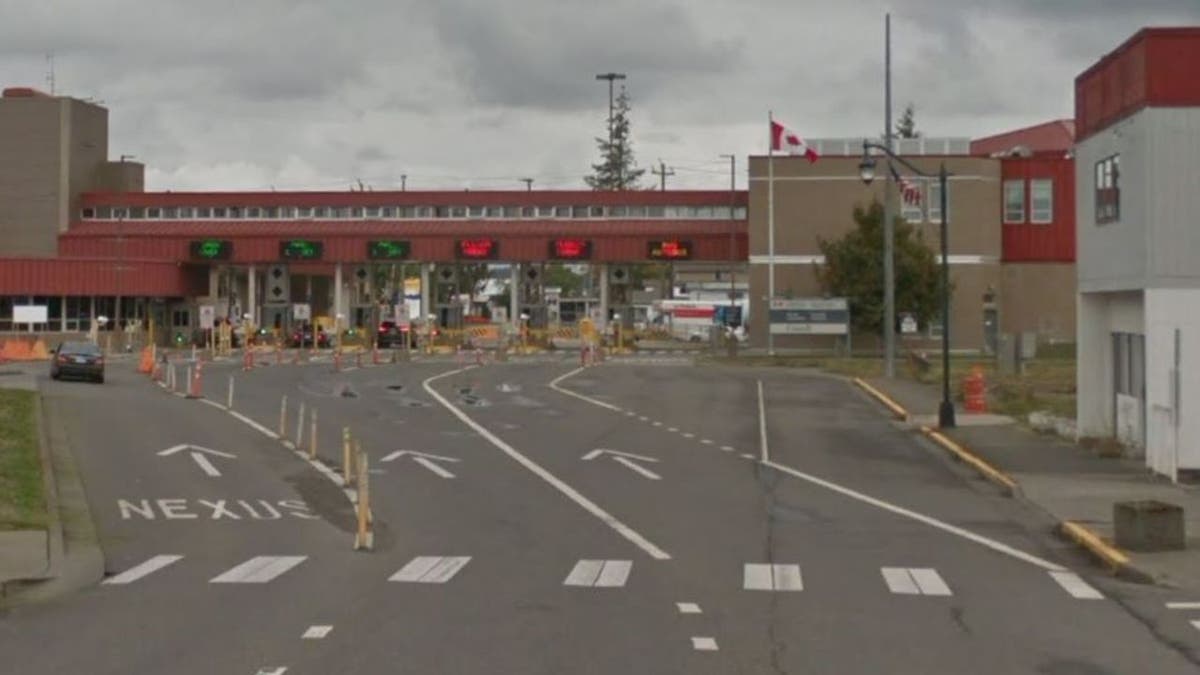 U.S.-Canadian Abbotsford-Huntingdon border crossing