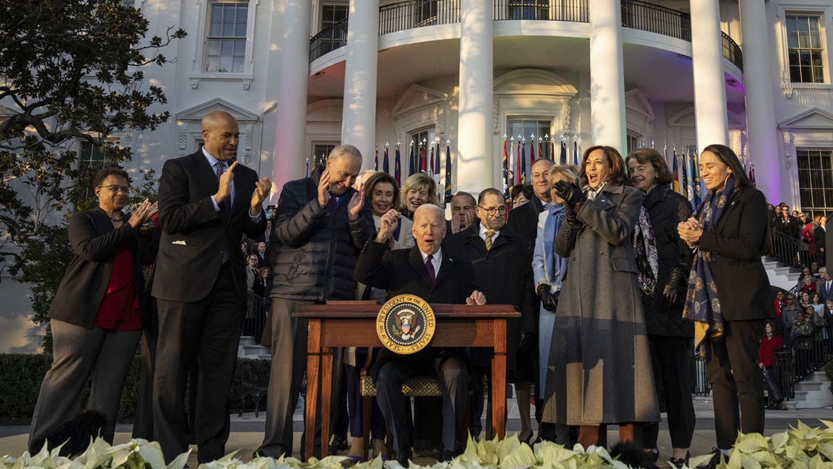 Biden signs marriage act