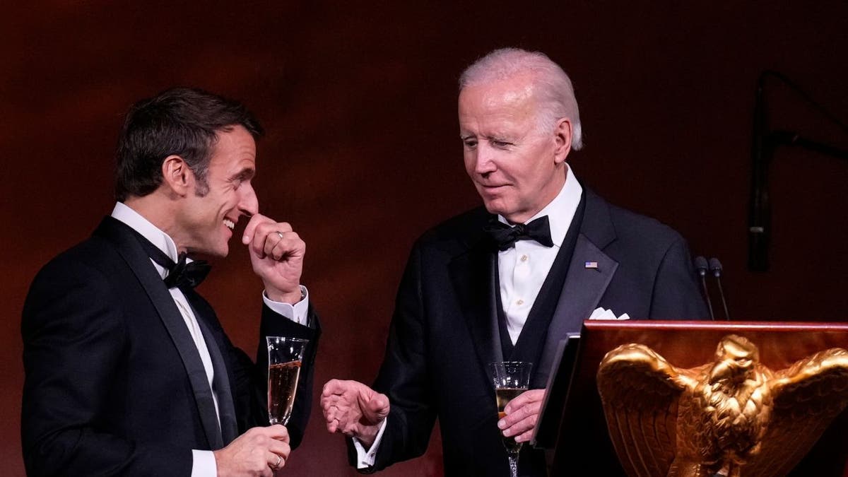 Biden Macron