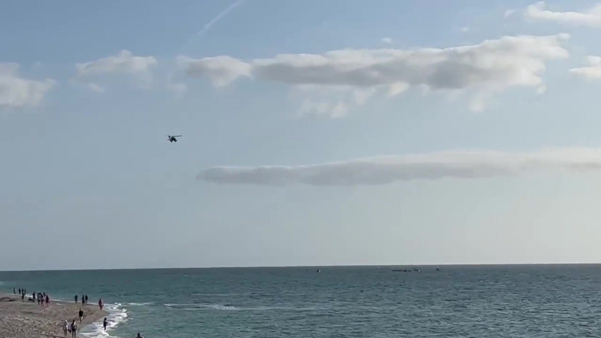 Rescue helicopter Venice Beach, Florida