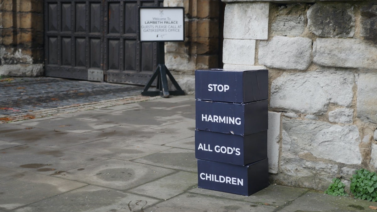 Petitions box at Lambeth Palace